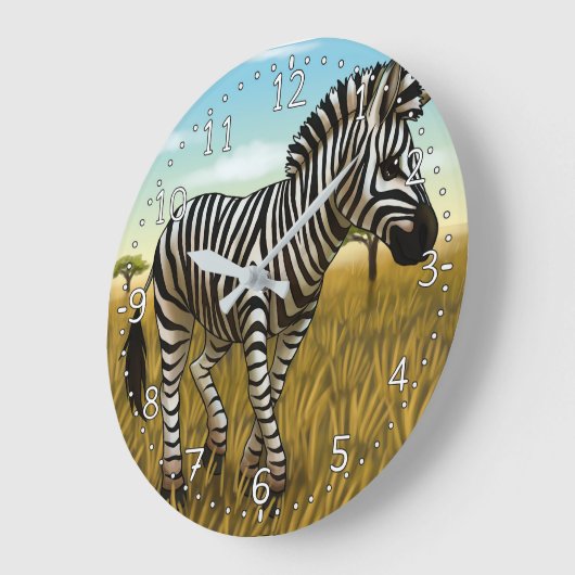 Little Zebra clock Grote Klok (Hoek)