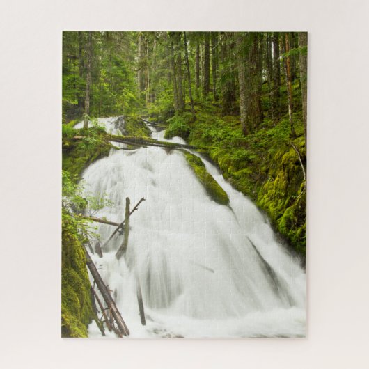 Little Zig Zag Falls | Mount Hood National Forest Legpuzzel (Verticaal)