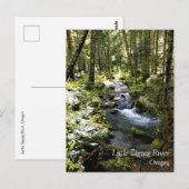 Little Zigzag River, Oregon Briefkaart (Voorkant / Achterkant)