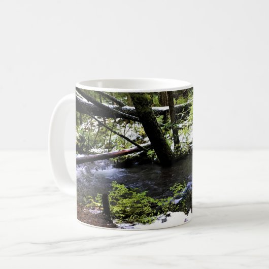 Little Zigzag River, Oregon Koffiemok (Voorkant links)