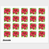 Little Zinger - Daylily Square Sticker (Vel)