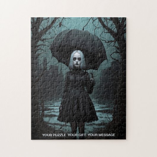Little Zombie Girl Legpuzzel (Verticaal)