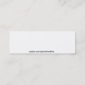 littleairhostess2, mini visitekaartje (Achterkant)