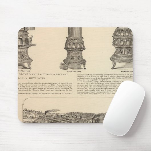 Littlefield Stove Manufacturing Company Muismat (Met muis)