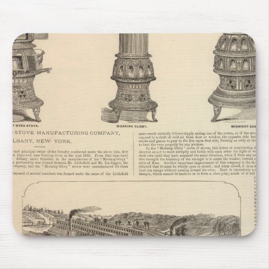 Littlefield Stove Manufacturing Company Muismat (Voorkant)