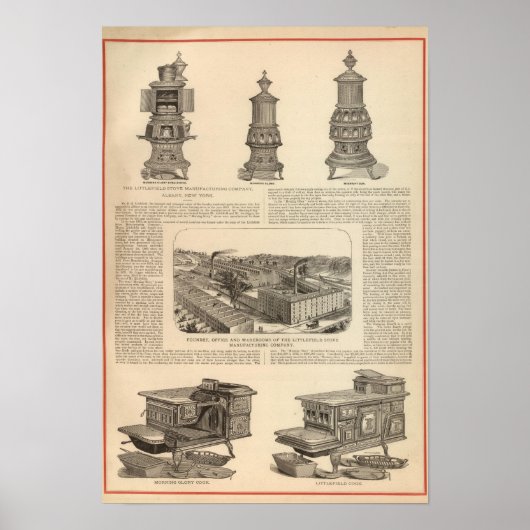 Littlefield Stove Manufacturing Company Poster (Voorkant)