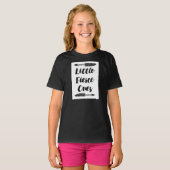 #LittleFierceOnes Kind Baseball T-shirt (Voorkant volledig)