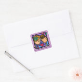 LittleGirlie eerste liefde aangepaste sticker (Envelop)