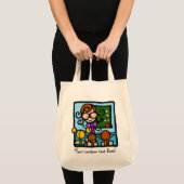 LittleGirlie speelt leraar! Tote Bag (Voorkant (product))