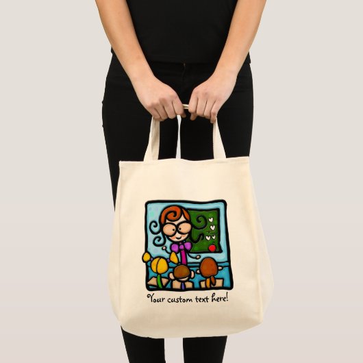 LittleGirlie speelt leraar! Tote Bag (Voorkant (product))