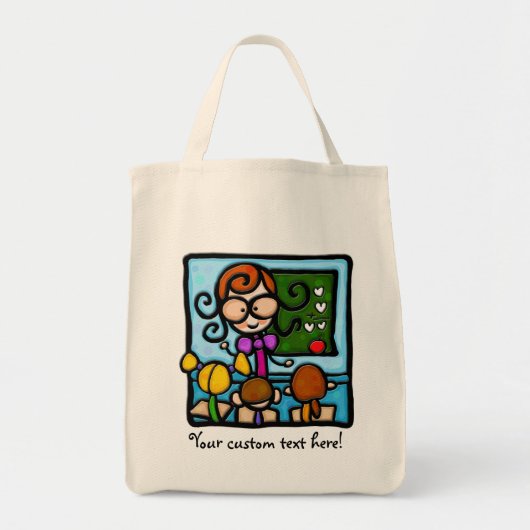 LittleGirlie speelt leraar! Tote Bag (Voorkant)