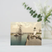 Littlehampton Pier en Harbour, Engeland Briefkaart (Staand voorkant)