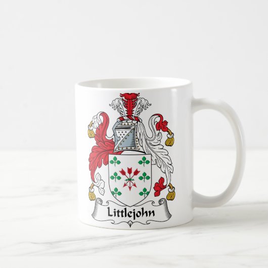 Littlejohn Family Crest Koffiemok (Rechts)