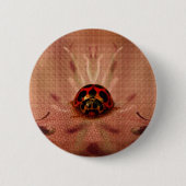 LittleLadyBug Ronde Button 5,7 Cm (Voorkant)