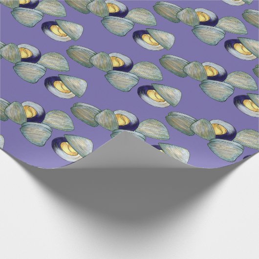 Littleneck Clams Seafood Clambake Clam Digging Cadeaupapier (Hoek)