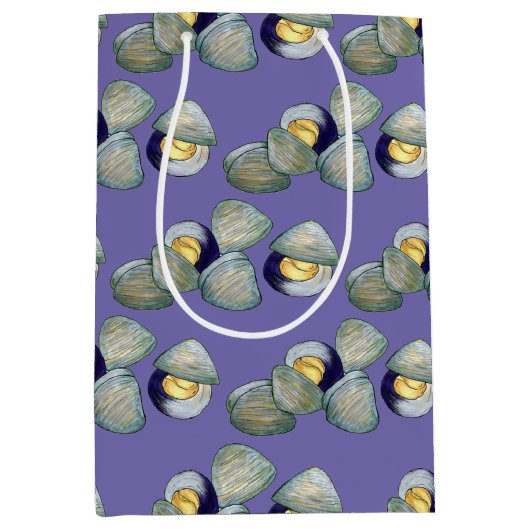 Littleneck Clams Seafood Clambake Clam Digging Medium Cadeauzakje (Voorkant)