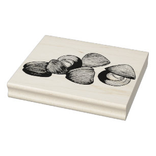Littleneck Clams Seafood Clambake Clam Digging Rubberstempel