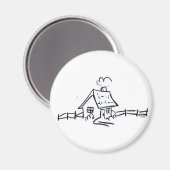 LittLeOuSe Magneet (Voorkant / Achterkant)