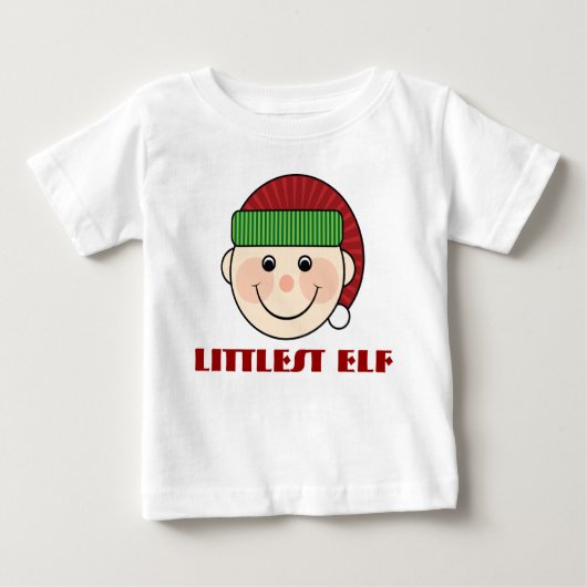 Littlest Elf Baby T-shirt (Voorkant)