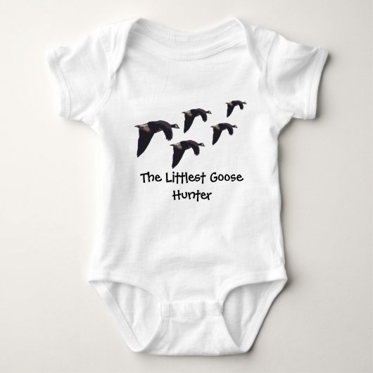 Littlest Goose Hunter Romper (Voorkant)