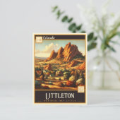 Littleton, Colorado |  BRIEFKAART (Staand voorkant)