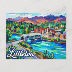 Littleton, New Hampshire VS Briefkaart