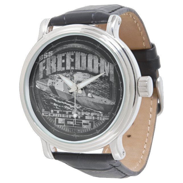 Littoraal gevechtsschip Freedom eWatch Horloge (Gekanteld)
