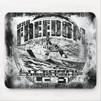 Littoraal gevechtsschip Freedom Mousepad Muismat