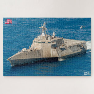 LITTORAL COMBAT SHIP - LCS-4 (20x30 INCH) Legpuzzel
