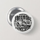 Littoral gevechtsschip Freedom Round Button Button (Voorkant /achterkant)