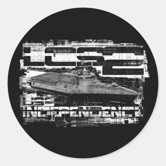 Littoral gevechtsschip Independence Sticker (Voorkant)