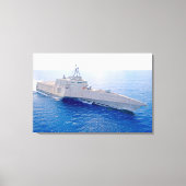 LITTORAL GEVECHTSSCHIP - LCS-10 24x36 Canvas Afdruk (Voorkant)