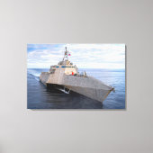LITTORAL GEVECHTSSCHIP - LCS-14 24x36 Canvas Afdruk (Voorkant)