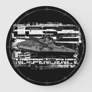 Littoral gevechtsschip Onafhankelijkheid Acryl Muu Grote Klok