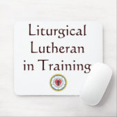 Liturgisch Lutheran in opleiding Muismat (Met muis)