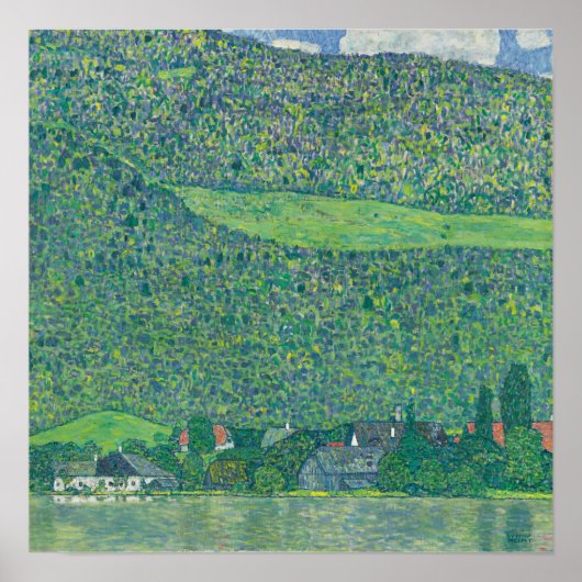 Litzlberg am Attersee - Gustav Klimt (1915) Poster (Voorkant)