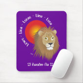 Liun 23 fanadur fin 22 avust Mauspad Muismat (Met muis)