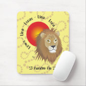 Liun 23 fanadur fin 22 avust Mauspad Muismat (Met muis)