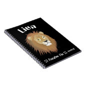 Liun 23 fanadur fin 22 avust Notizheft Notitieboek (Rechterzijde)