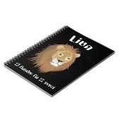 Liun 23 fanadur fin 22 avust Notizheft Notitieboek (Linkerzijde)