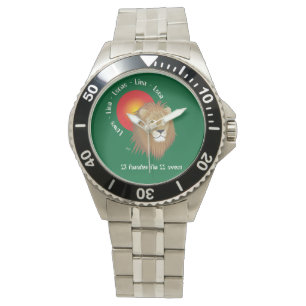 Liun 23 fanadur fin 22 avust Uhr Horloge
