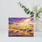 Liuwa Plain National Park Zambia Briefkaart (Staand voorkant)