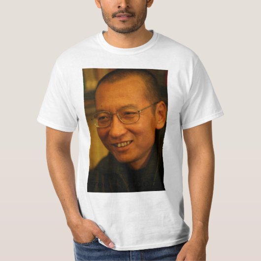 liuxb_new-pic3, Free Liu xiaobo!!!, Free Li xiaobo T-shirt (Voorkant)