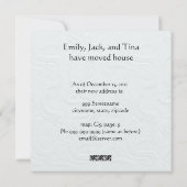 Livart House Address Change Aankondiging (Achterkant)