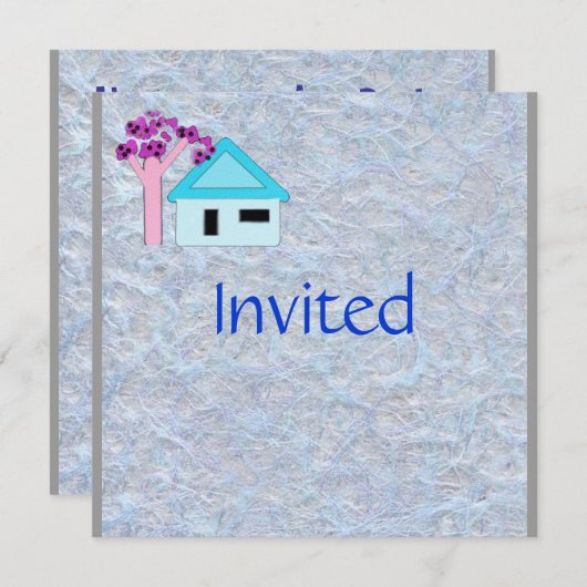 Livart Housewarming Card Kaart (Voorkant / Achterkant)