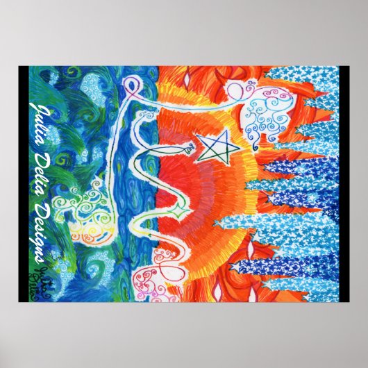 "Live" 20 x 28-inch Poster (Voorkant)