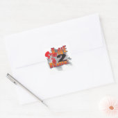 LIVE-2-RIDE-BMX VIERKANTE STICKER (Envelop)