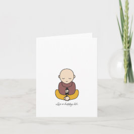 Live a happy life kaart