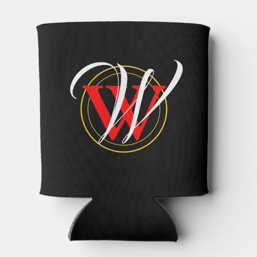 LIVE ABUNDANTLY John 10:10 Monogram Christelijk Blikjeskoeler (Achterkant)