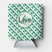 Live Abundantly John 10:10 NIGERIA NAIJA Blikjeskoeler (Voorkant)